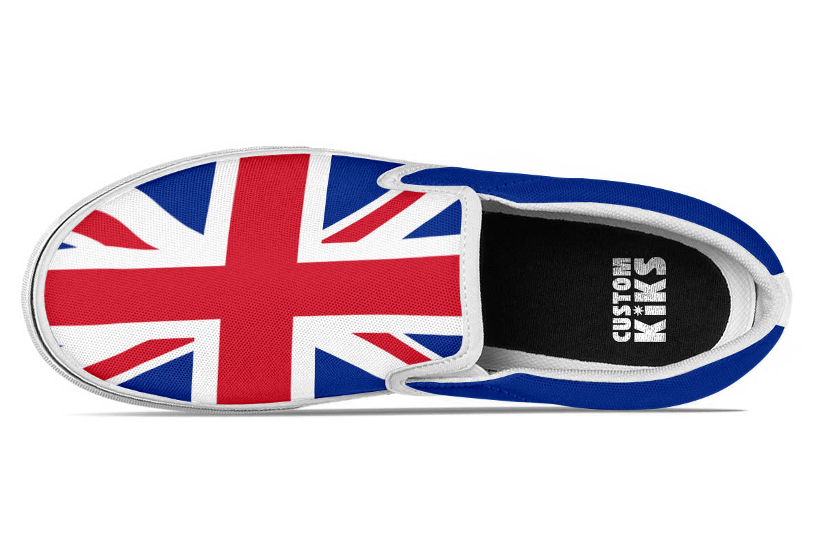 Union Jack Slip Ons