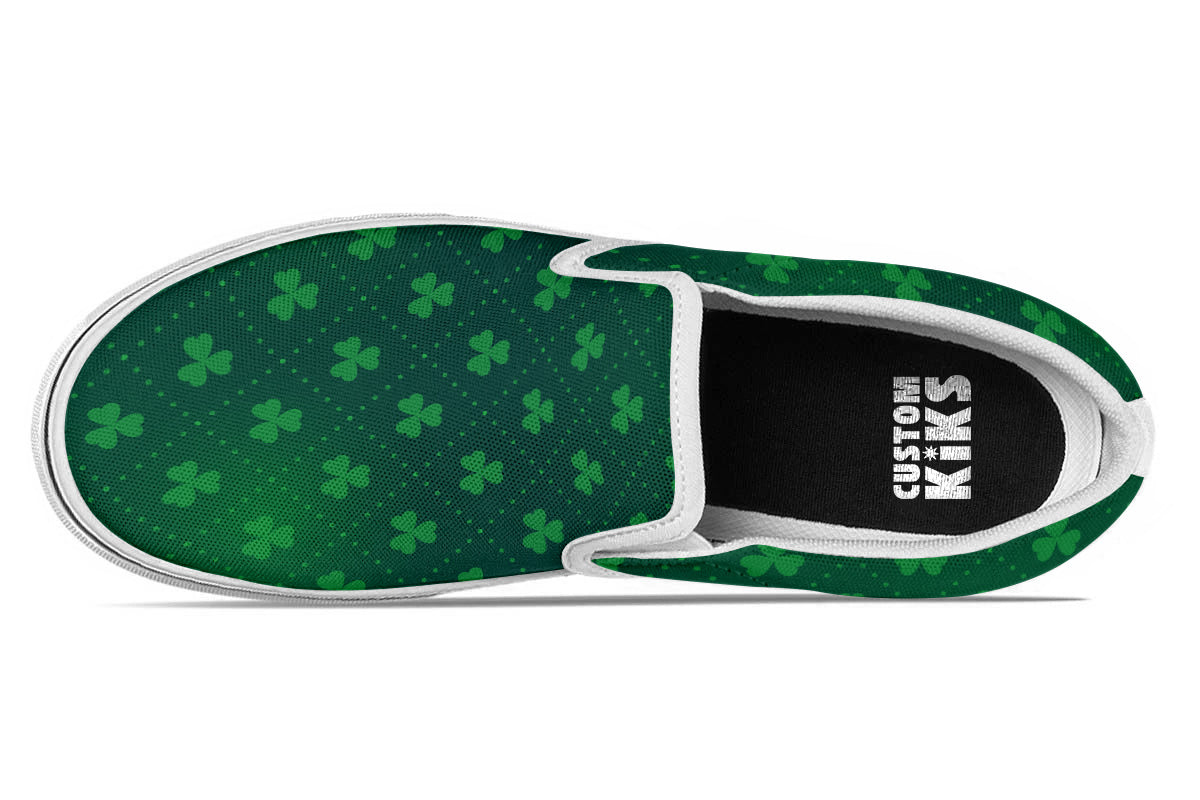 Saint Patrick Slip Ons