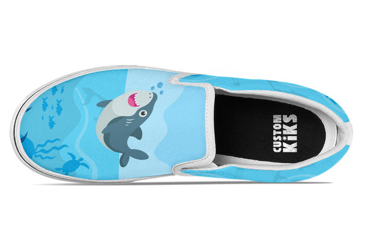 Shark Slip Ons
