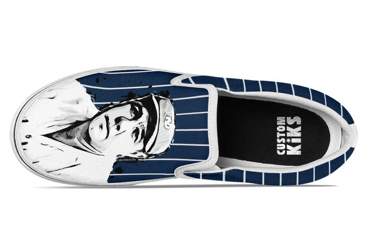 Babe Ruth Slip Ons