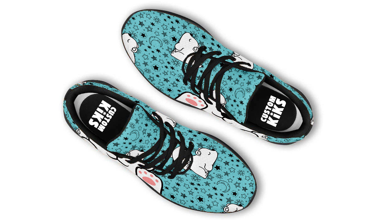 Polar Bear Starry Doodle Shoes