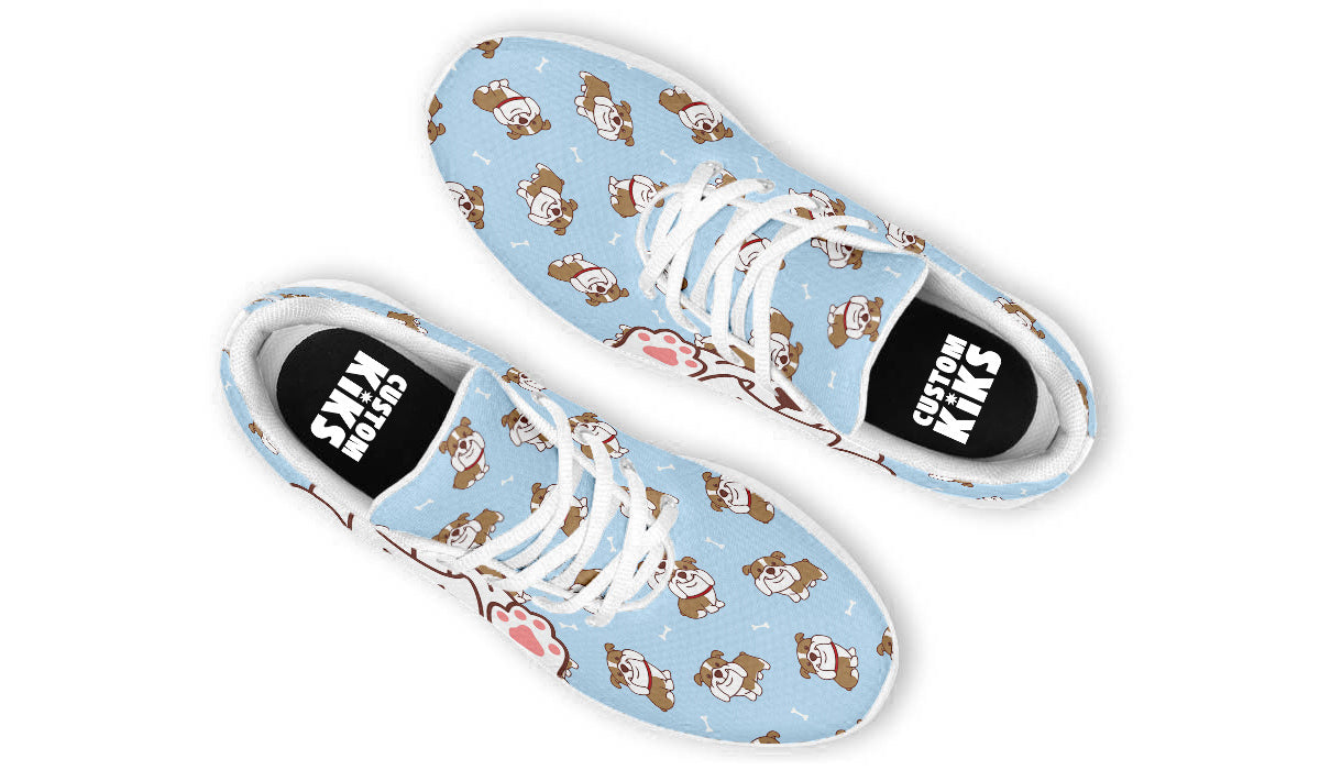 English Bulldog Doodle Shoes