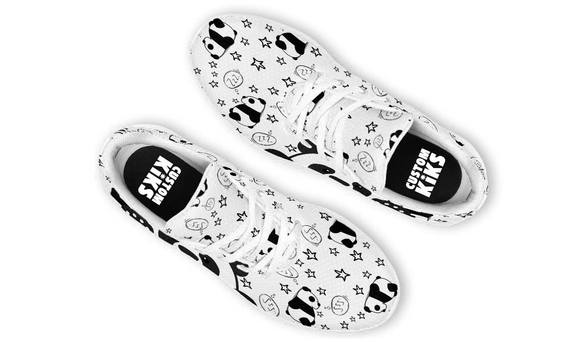 Lazy Panda Doodle Shoes