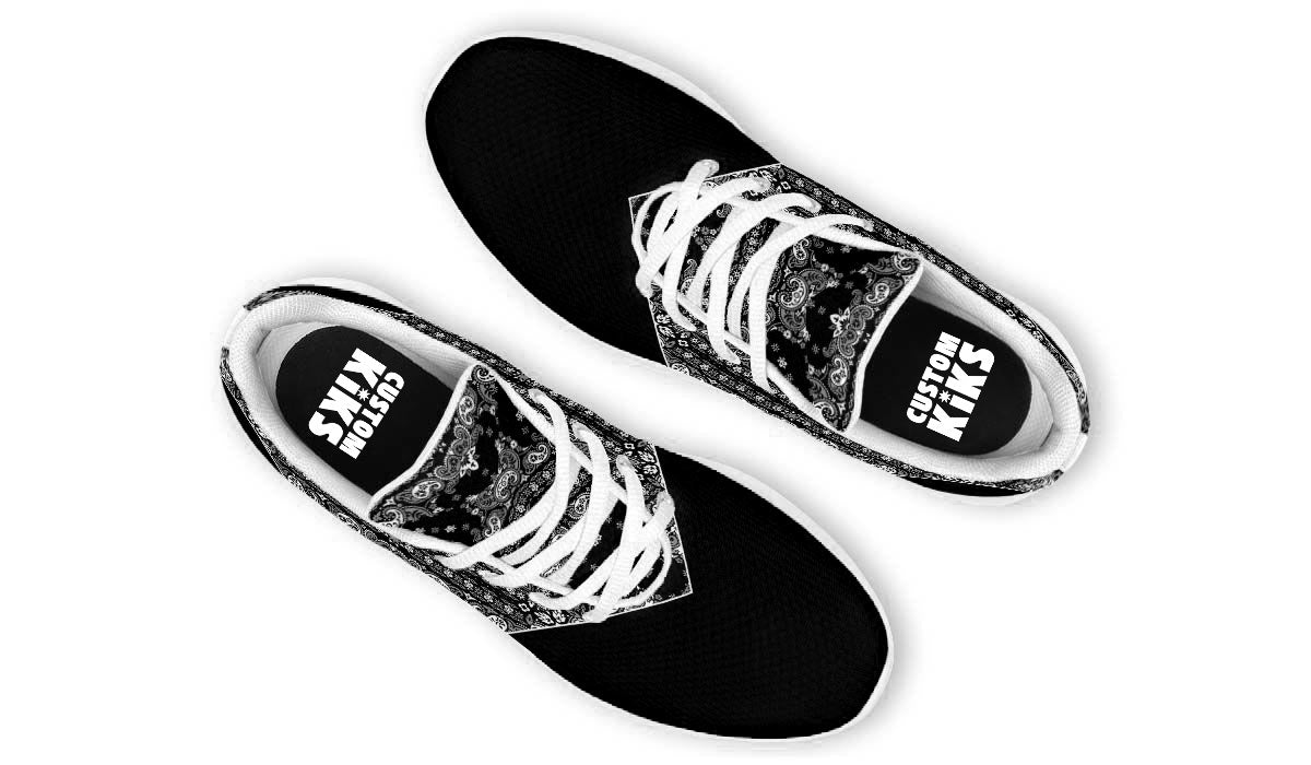 Black Bandana Shoes