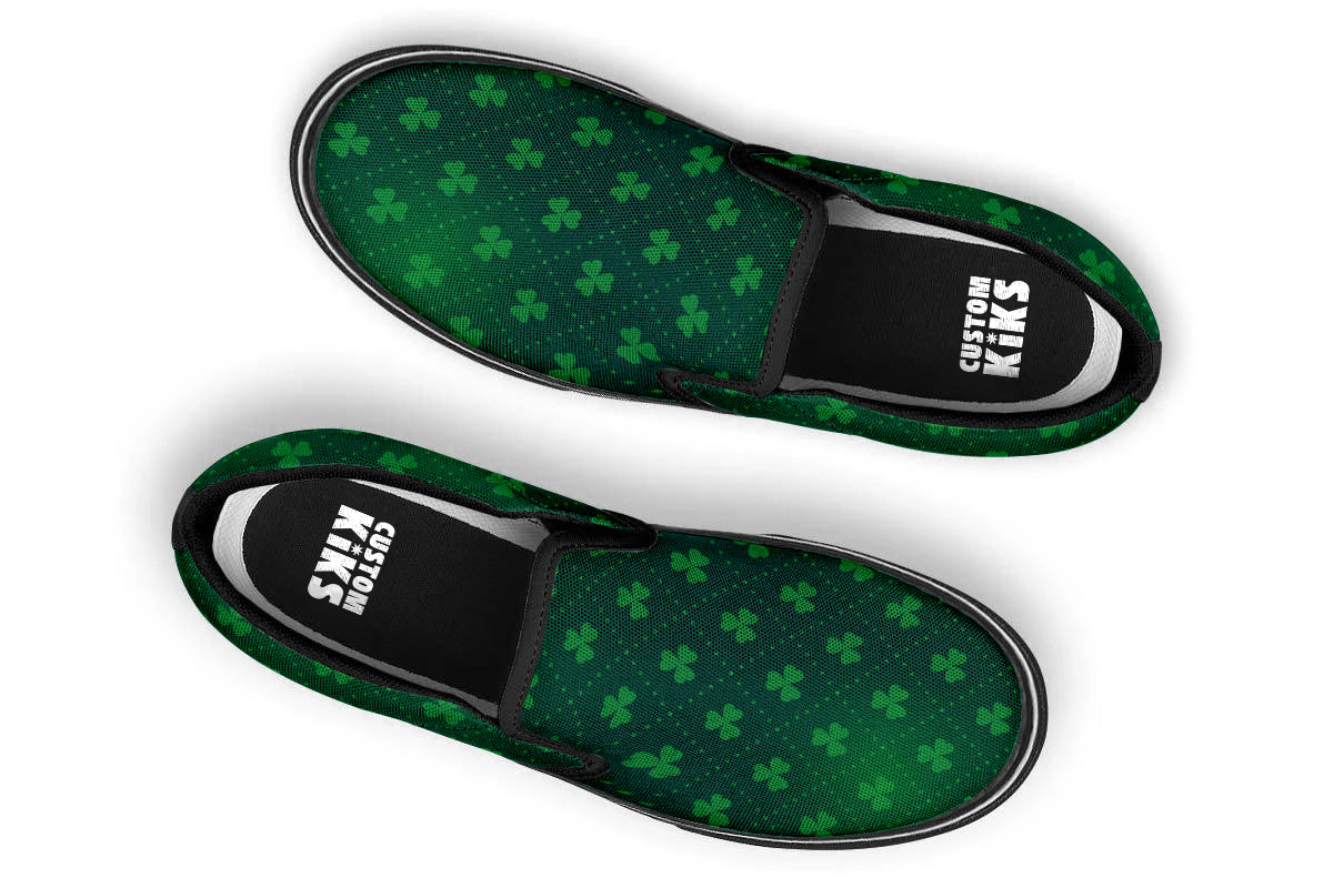 Saint Patrick Slip Ons