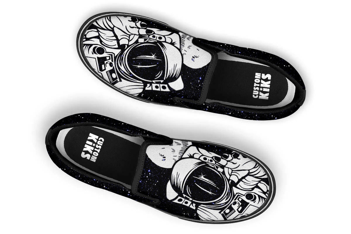 ASTRONAUT SLIP ONS