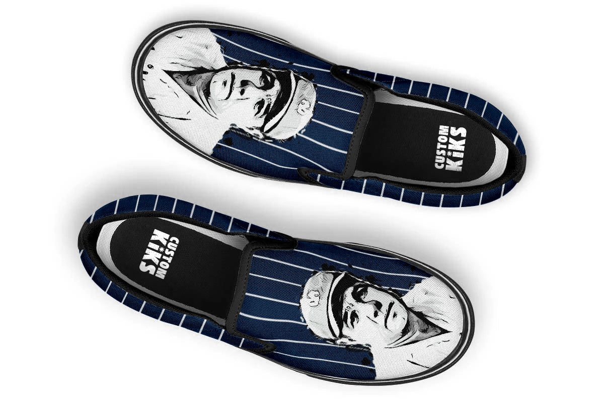 Babe Ruth Slip Ons
