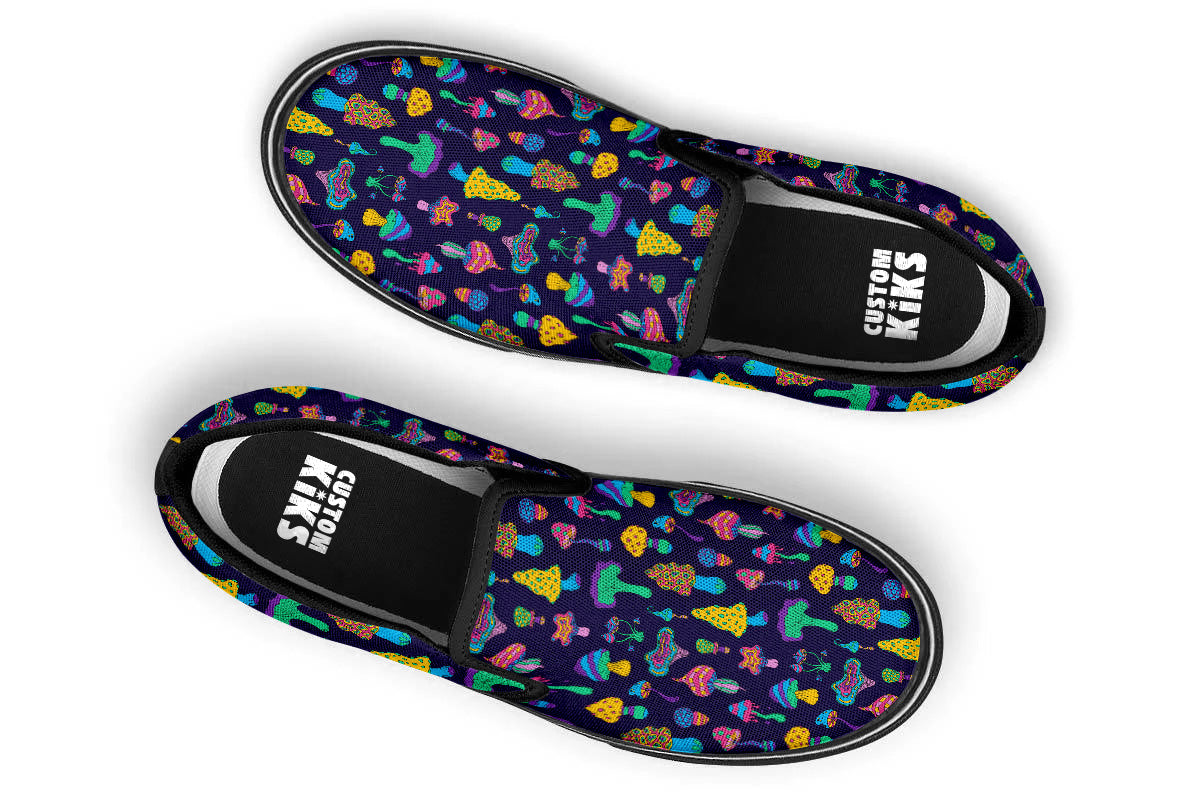 MUSHROOM MAGIC SLIP ONS