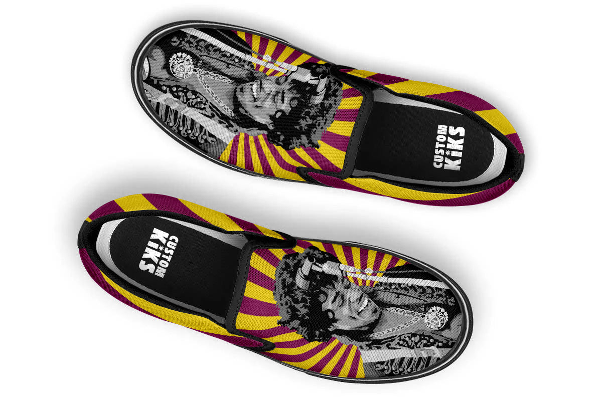 Jimi Hendrix Slip Ons