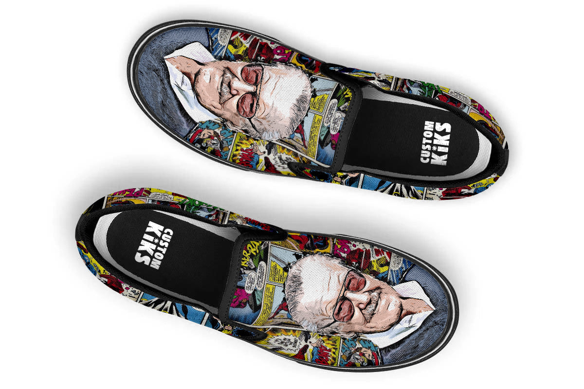 Stan Lee Slip Ons