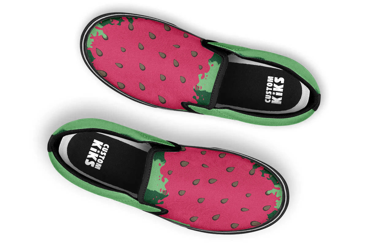 WATERMELON SLIP ONS