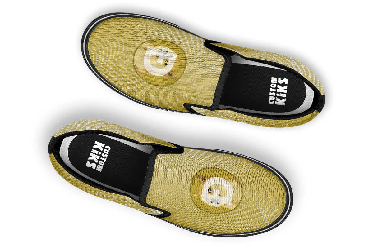 Dogecoin Slip Ons