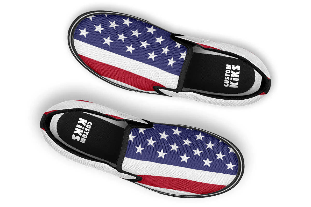 USA SLIP ONS