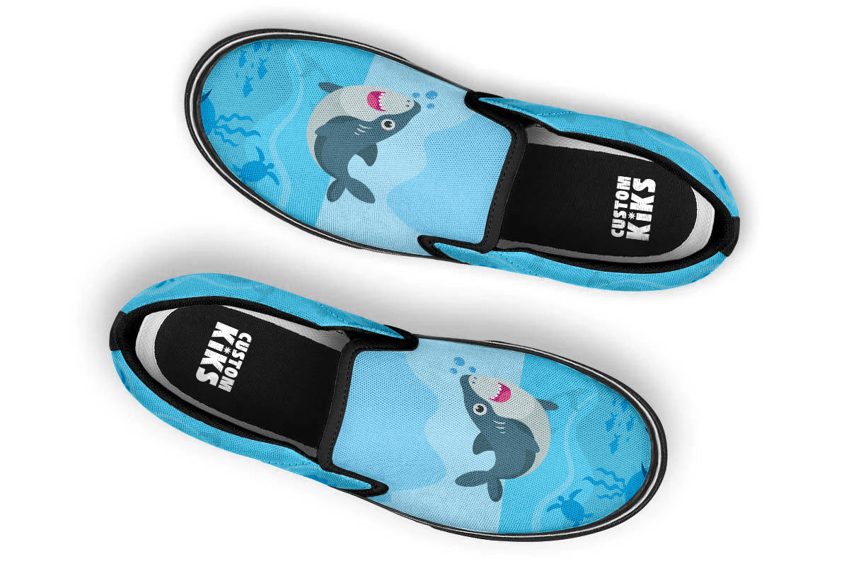Shark Slip Ons