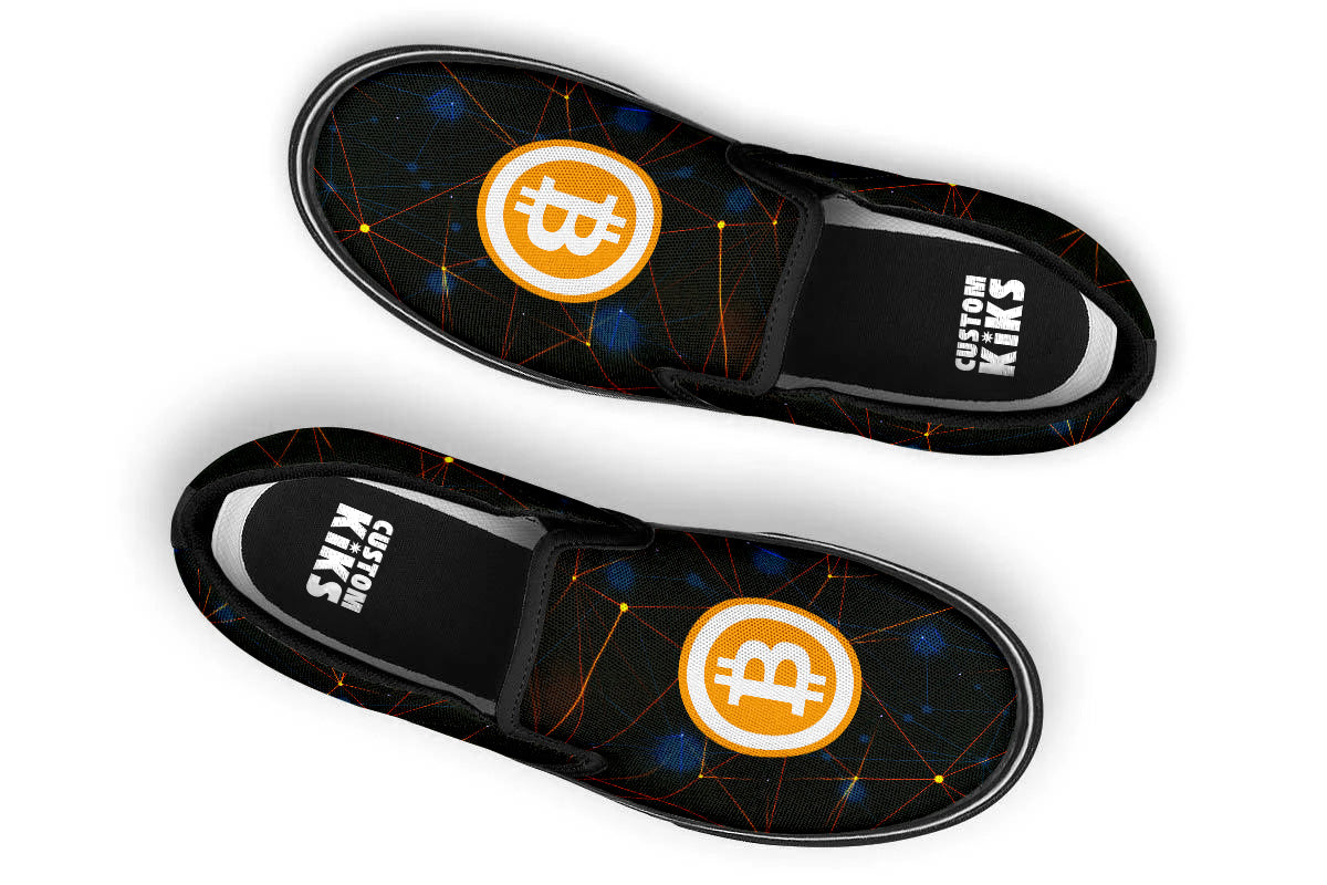 Bitcoin Slip Ons