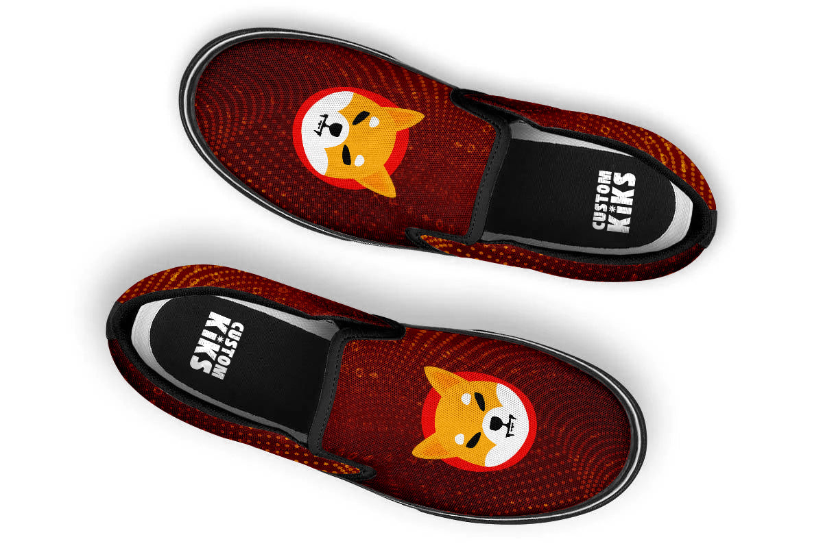 Shiba Inu Coin Slip Ons