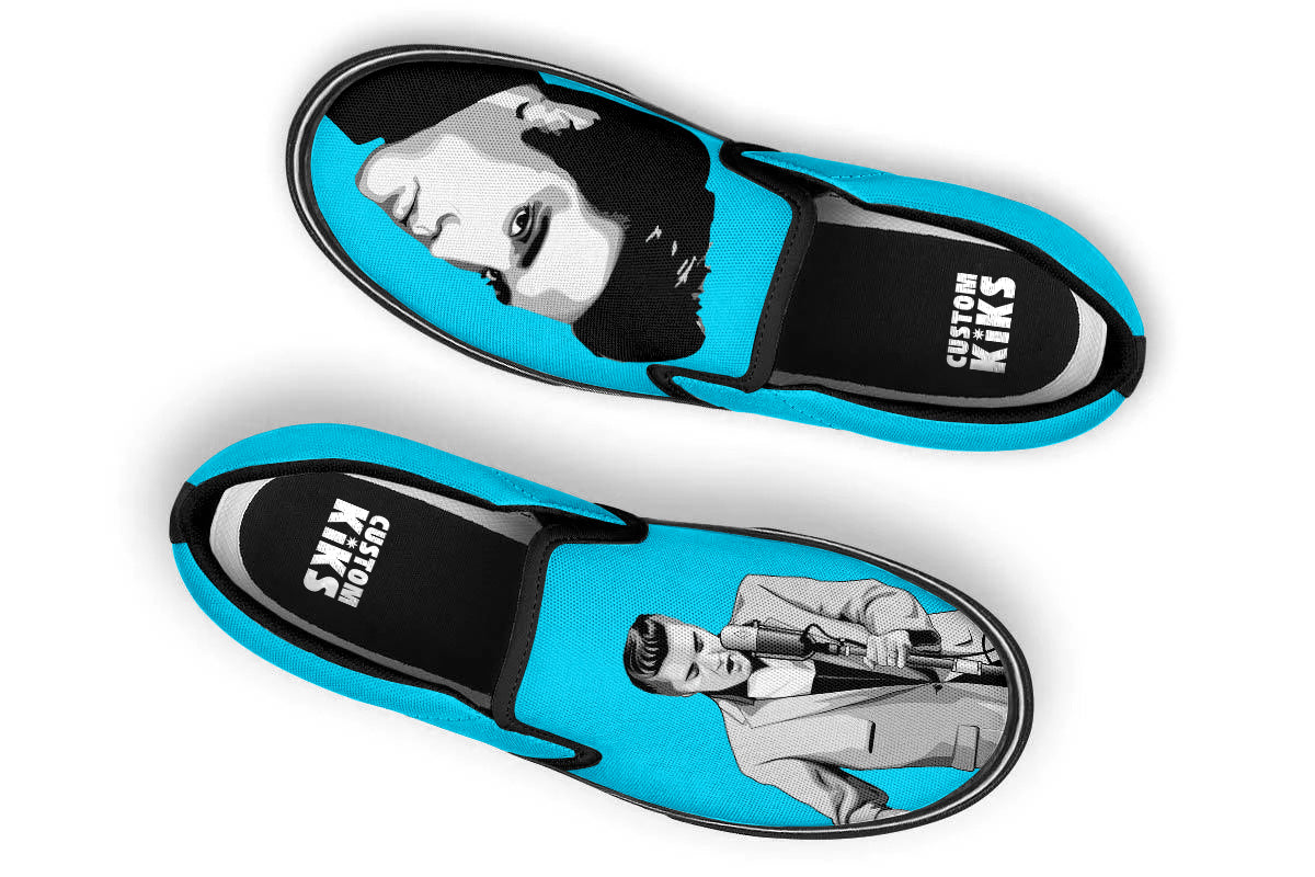 ELVIS PRESLEY SLIP ONS