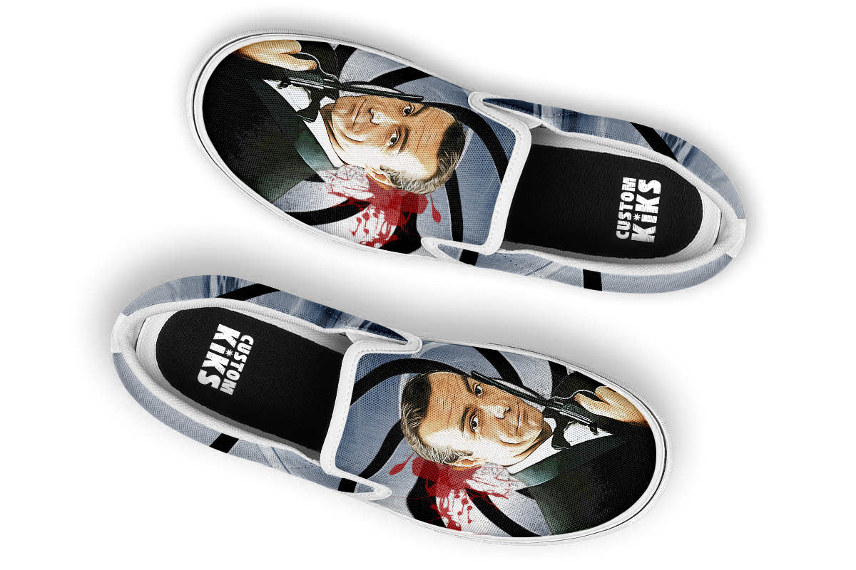 James Bond Slip Ons
