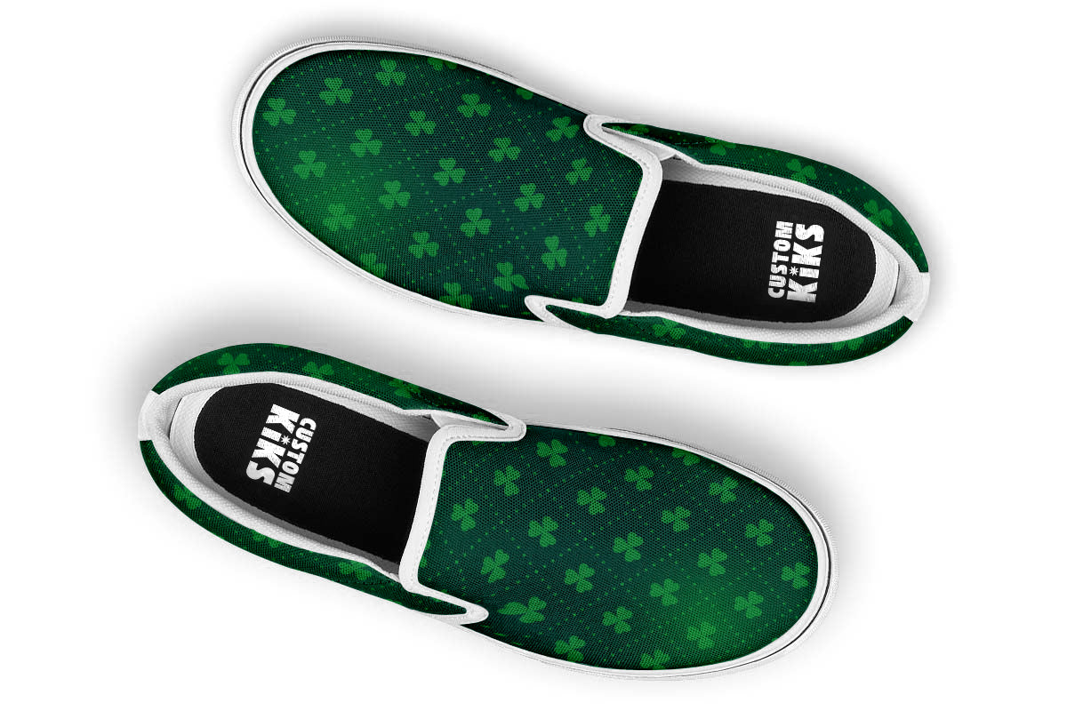 Saint Patrick Slip Ons