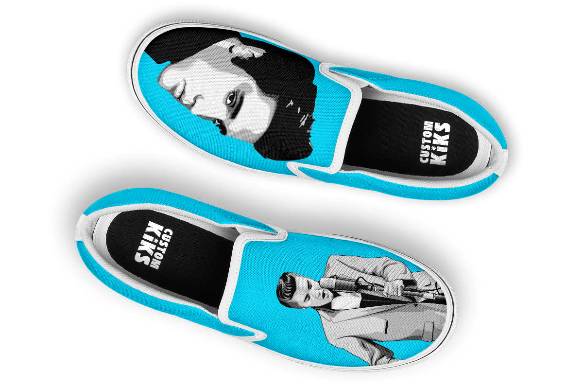 ELVIS PRESLEY SLIP ONS
