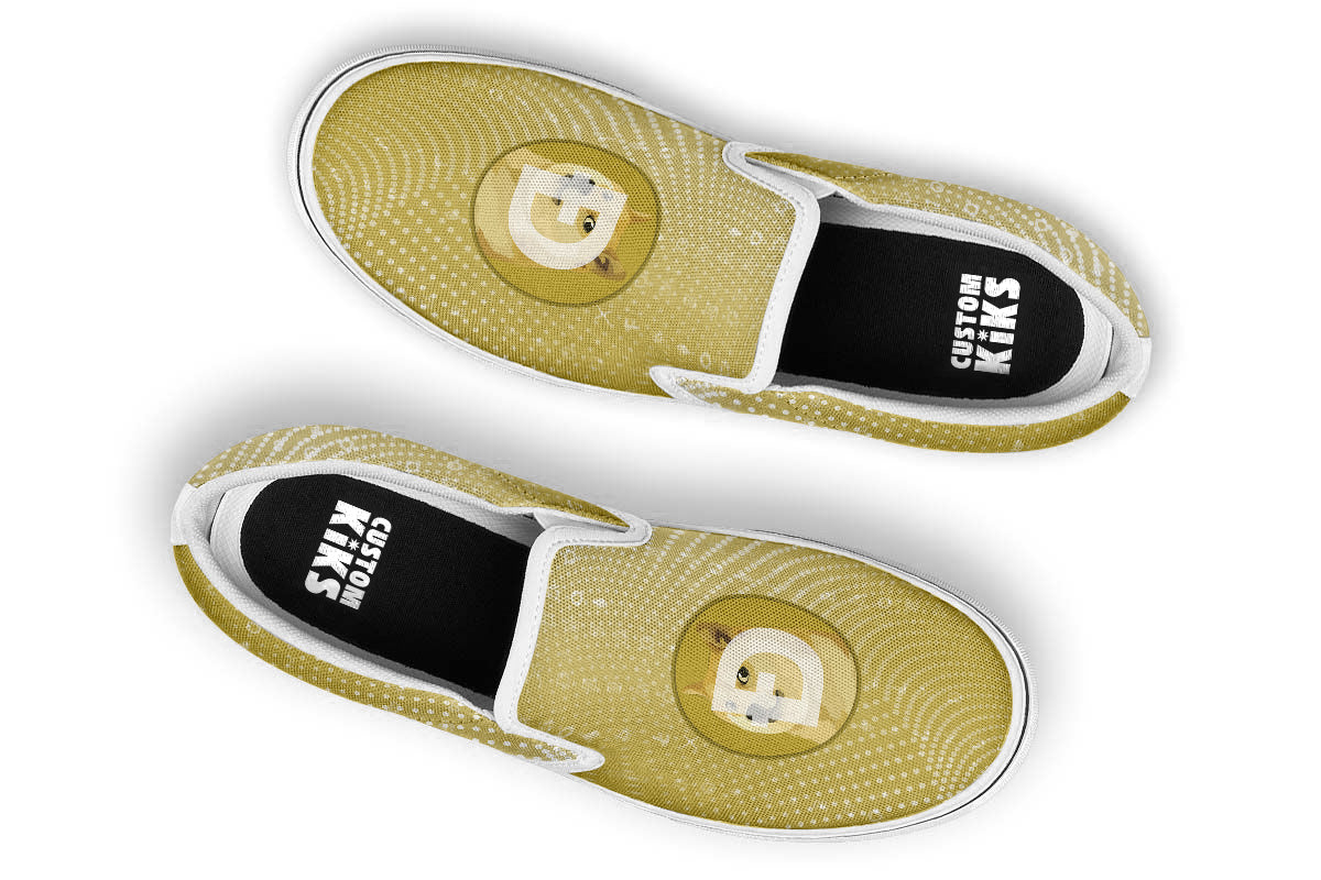 Dogecoin Slip Ons