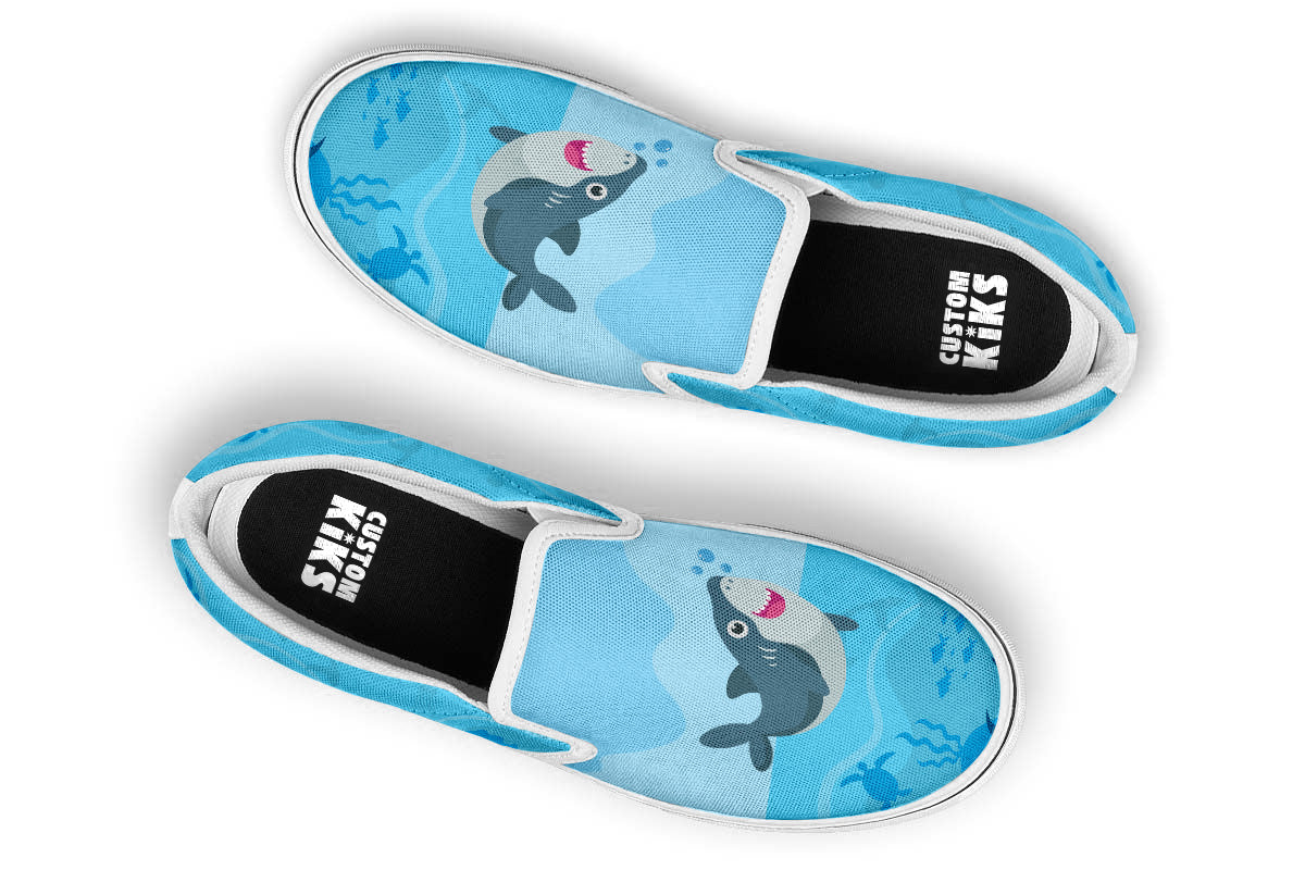 Shark Slip Ons