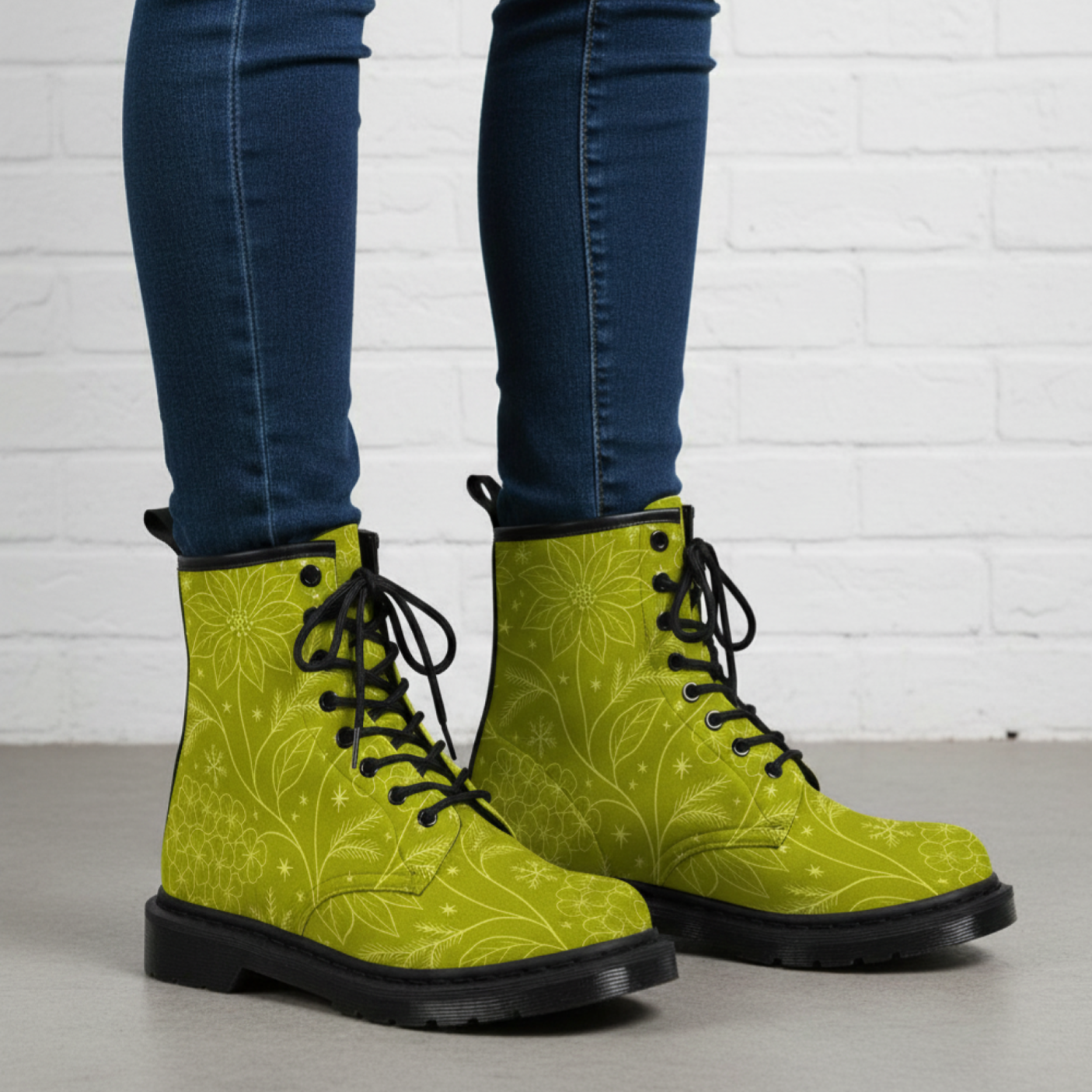 FROSTED FERN BOOTS
