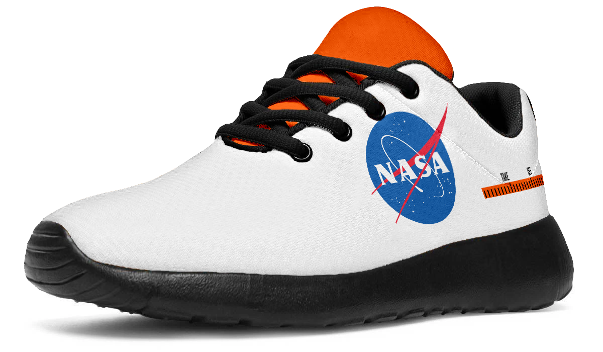 NASA Sneakers: NASA Logo Pattern Sport Shoes