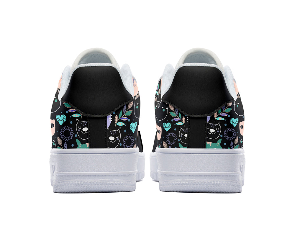 Black Kitty Sneakers