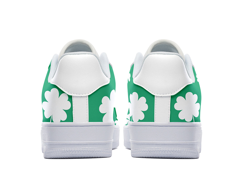 Saint Patrick Sneakers: Clover Court Sneakers