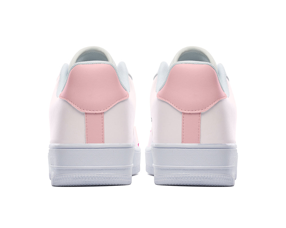 Cupid Sneakers: Cupid Pattern Court Sneakers