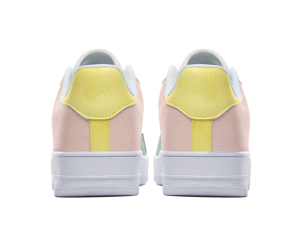 Pastel Easter Sneakers: Pastel Easter Colors Court Sneakers