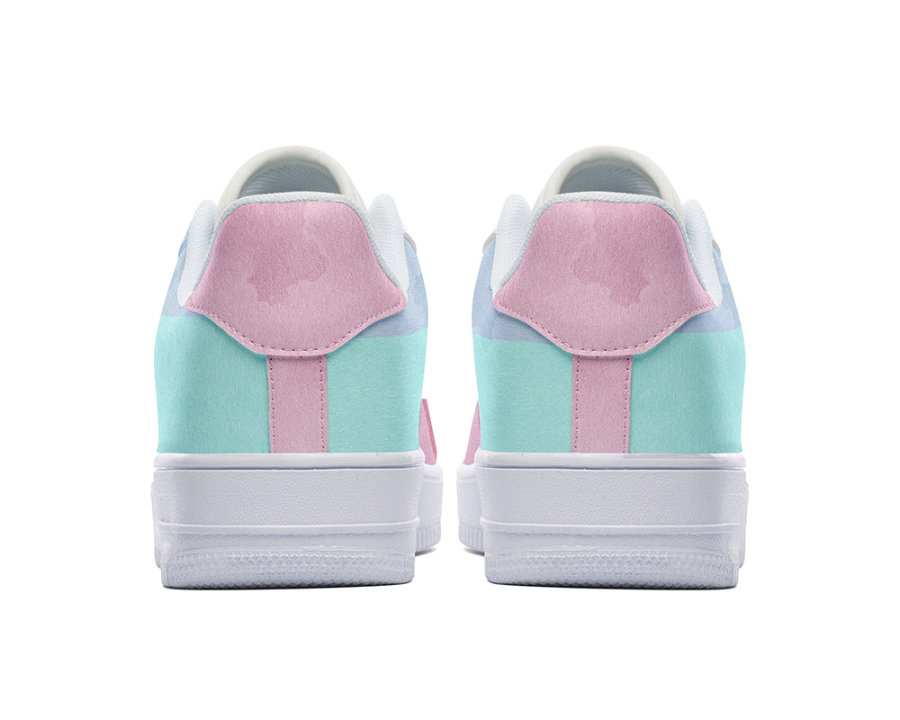 Spring Sneakers: Spring Easter Colors Court Sneakers