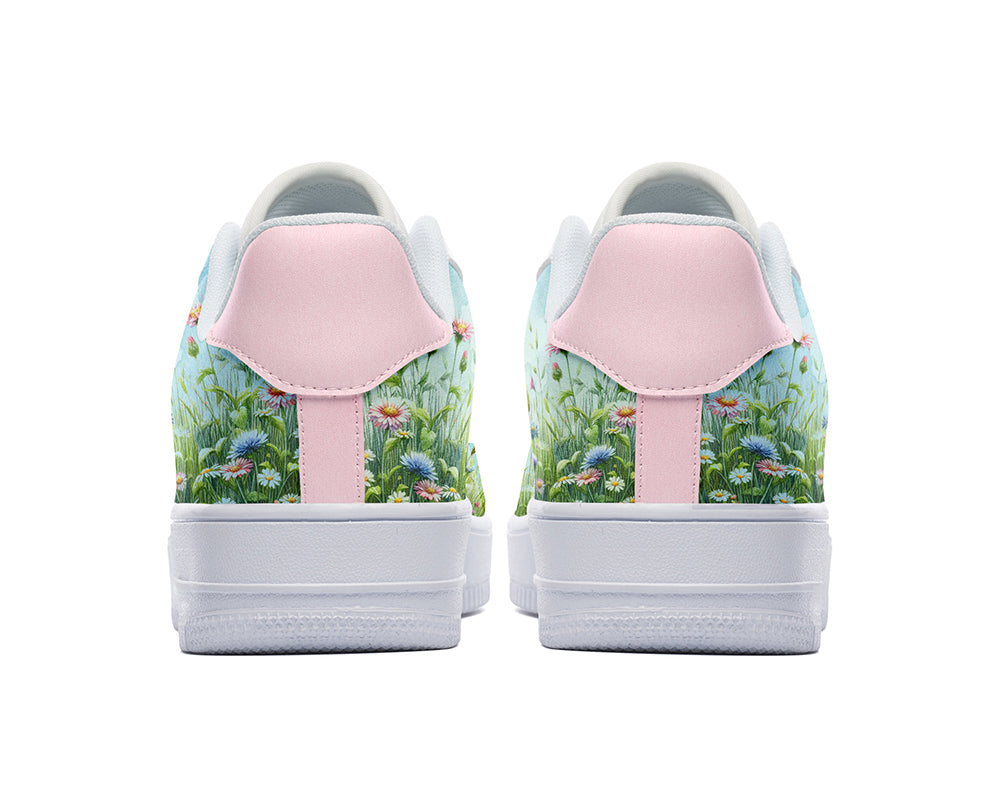 Easter Bunny Sneakers: Easter Bunny Pattern Court Sneakers