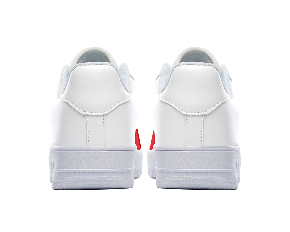 Florida Sneakers: Florida State Flag Pattern Court Sneakers