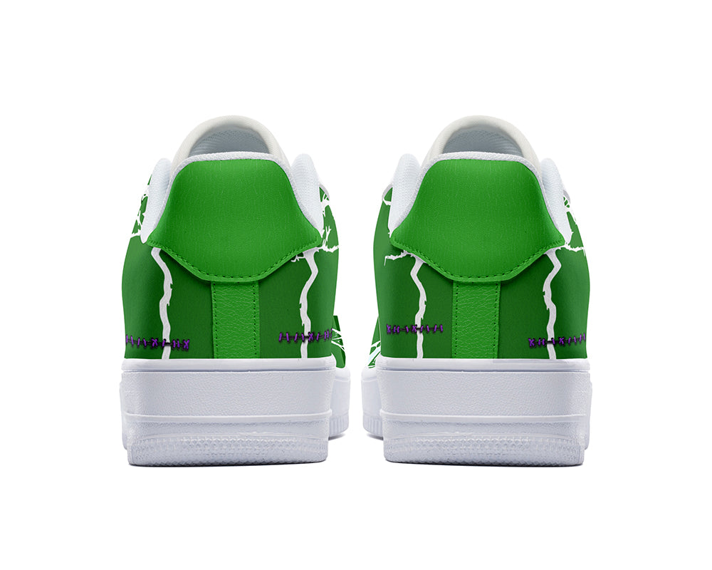 Frankenstein Sneakers: Stitched Monster Court Sneakers
