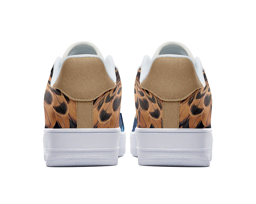 Hawk Sneakers: Hawk Illustration Court Sneakers