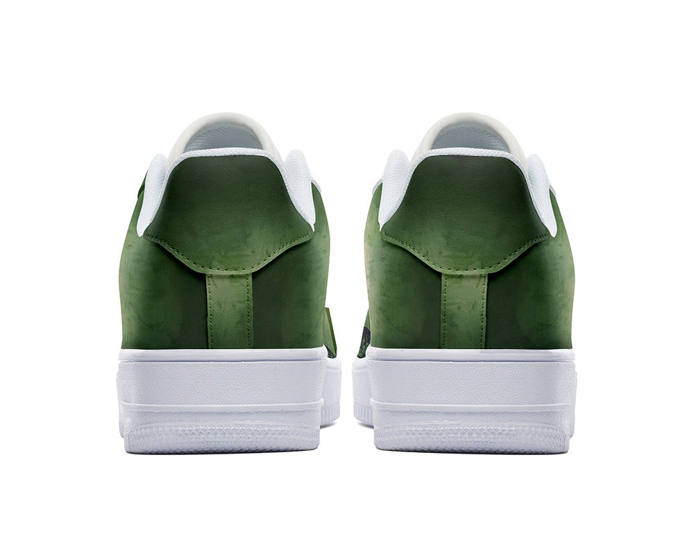 Medusa Sneakers: Medusa Illustration Court Sneakers