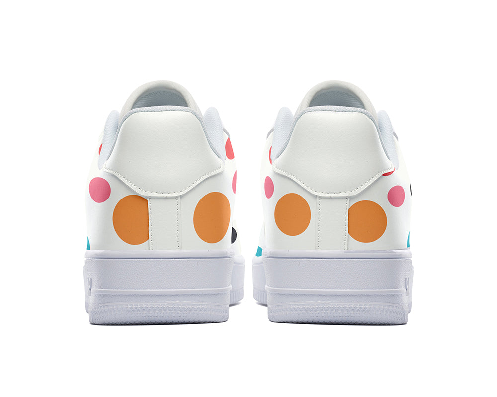 MULTICOLOR POLKA DOTS SNEAKERS