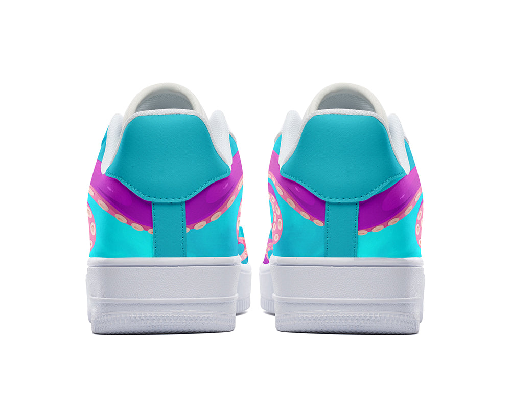 Octopus Sneakers: Octopus Pattern Court Sneakers