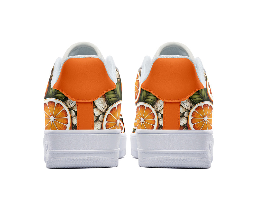 ORANGE FRUIT SNEAKERS