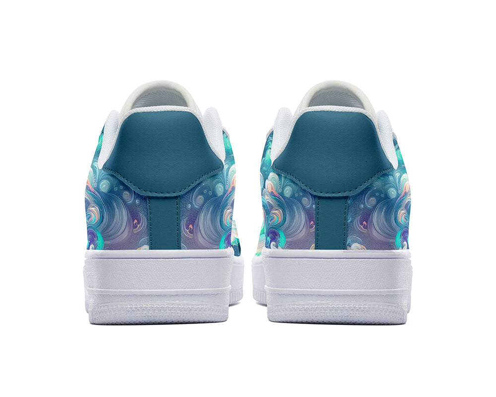 Pegasus Sneakers: Pegasus Illustration Court Sneakers