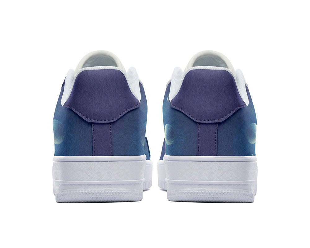 Rocket Sneakers: Rocket Illustration Court Sneakers