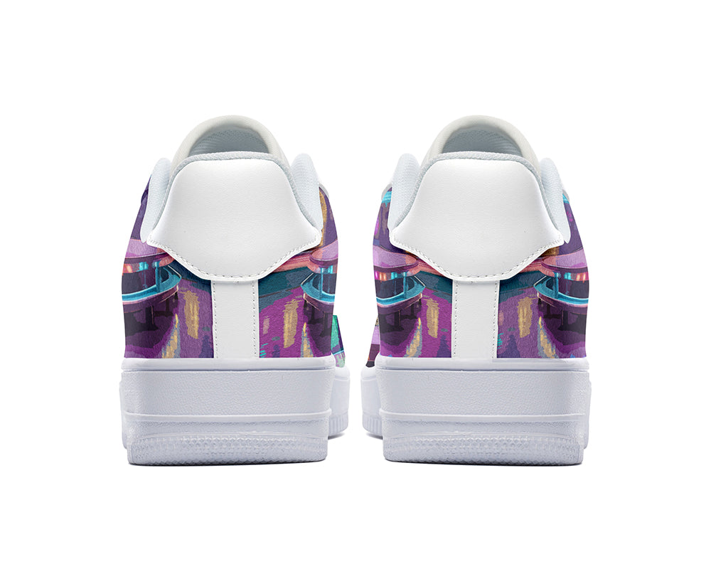 Rollerblade Sneakers: Rollerblading Illustration Court Sneakers