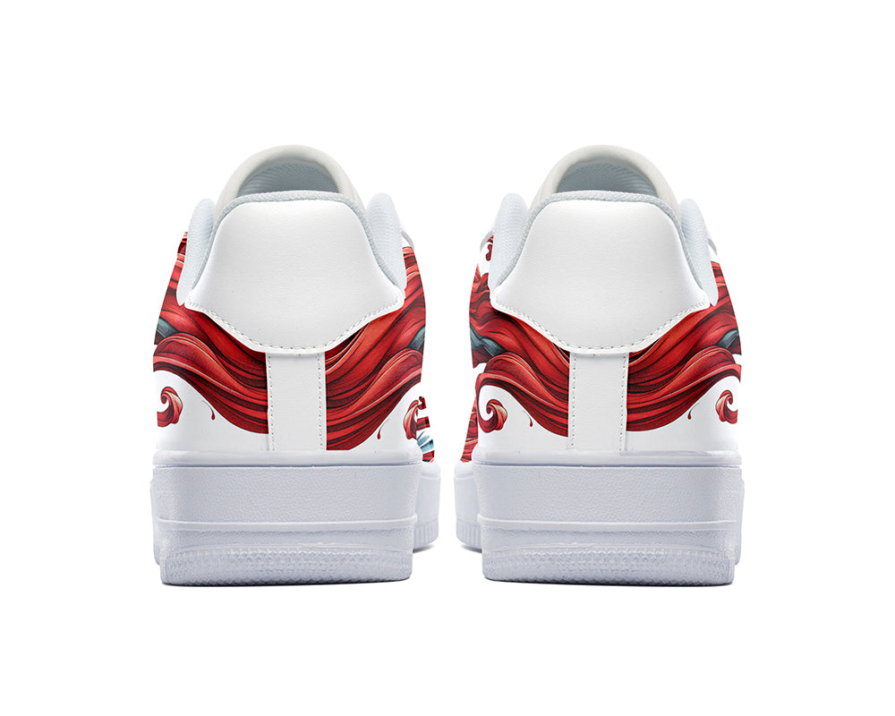 Taekwondo Sneakers: Taekwondo Illustration Court Sneakers