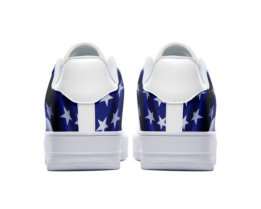 American Flag Sneakers: USA Flag Court Sneakers
