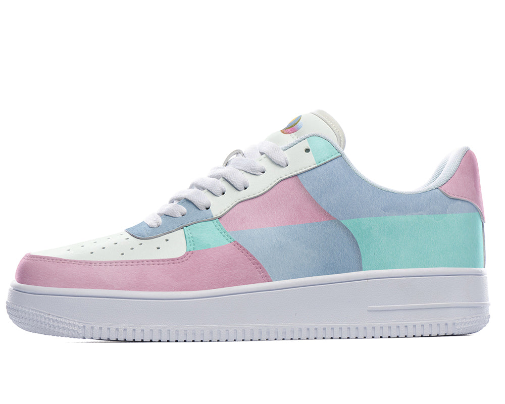 Spring Sneakers: Spring Easter Colors Court Sneakers
