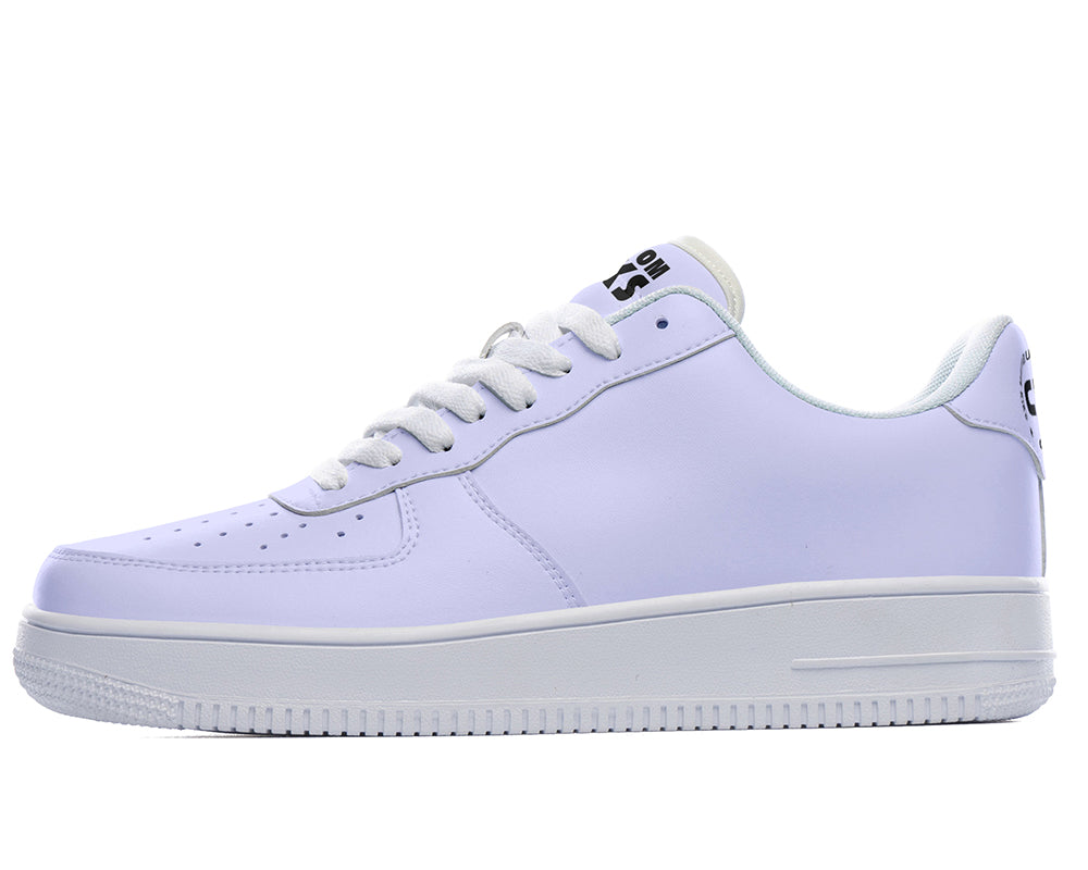 Lavender Sneakers: Solid Lavender Court Sneakers