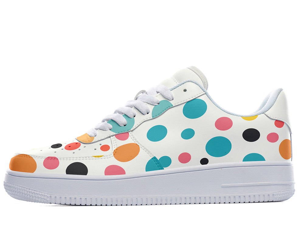 MULTICOLOR POLKA DOTS SNEAKERS