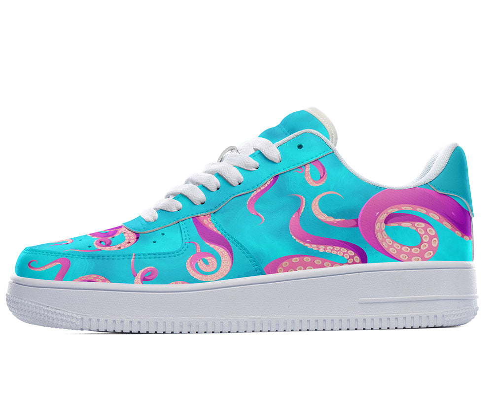 Octopus Sneakers: Octopus Pattern Court Sneakers